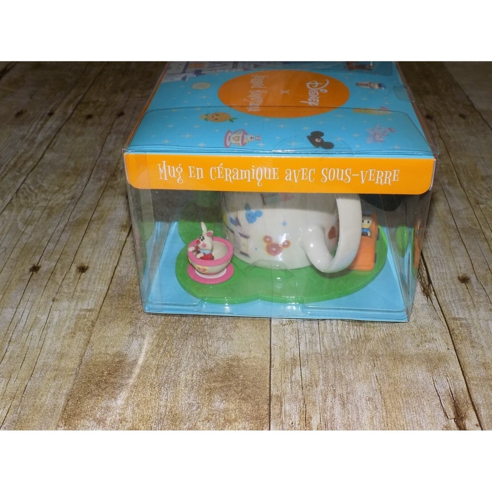 Disney Parks Jerrod Maruyama Kingdom of Cute Coffee Mug Cup Coaster NEW - Picture 4 of 8